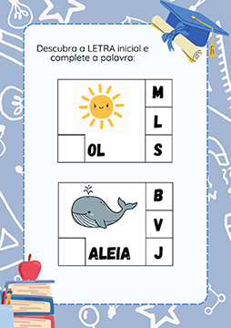 DESCOBRINDO O ALFABETO